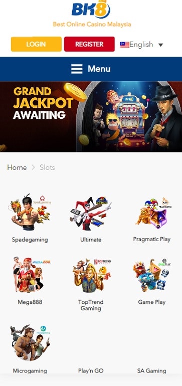 bk8 Android mobile casino site