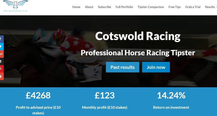 cotswold racing tipster
