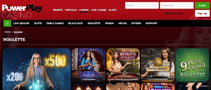 live roulette online - PowerPlay