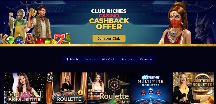 online roulette Canada - Club Riches
