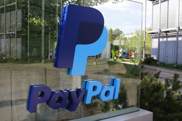 paypal logo outside offices