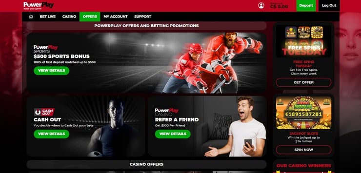 PowerPlay offers
