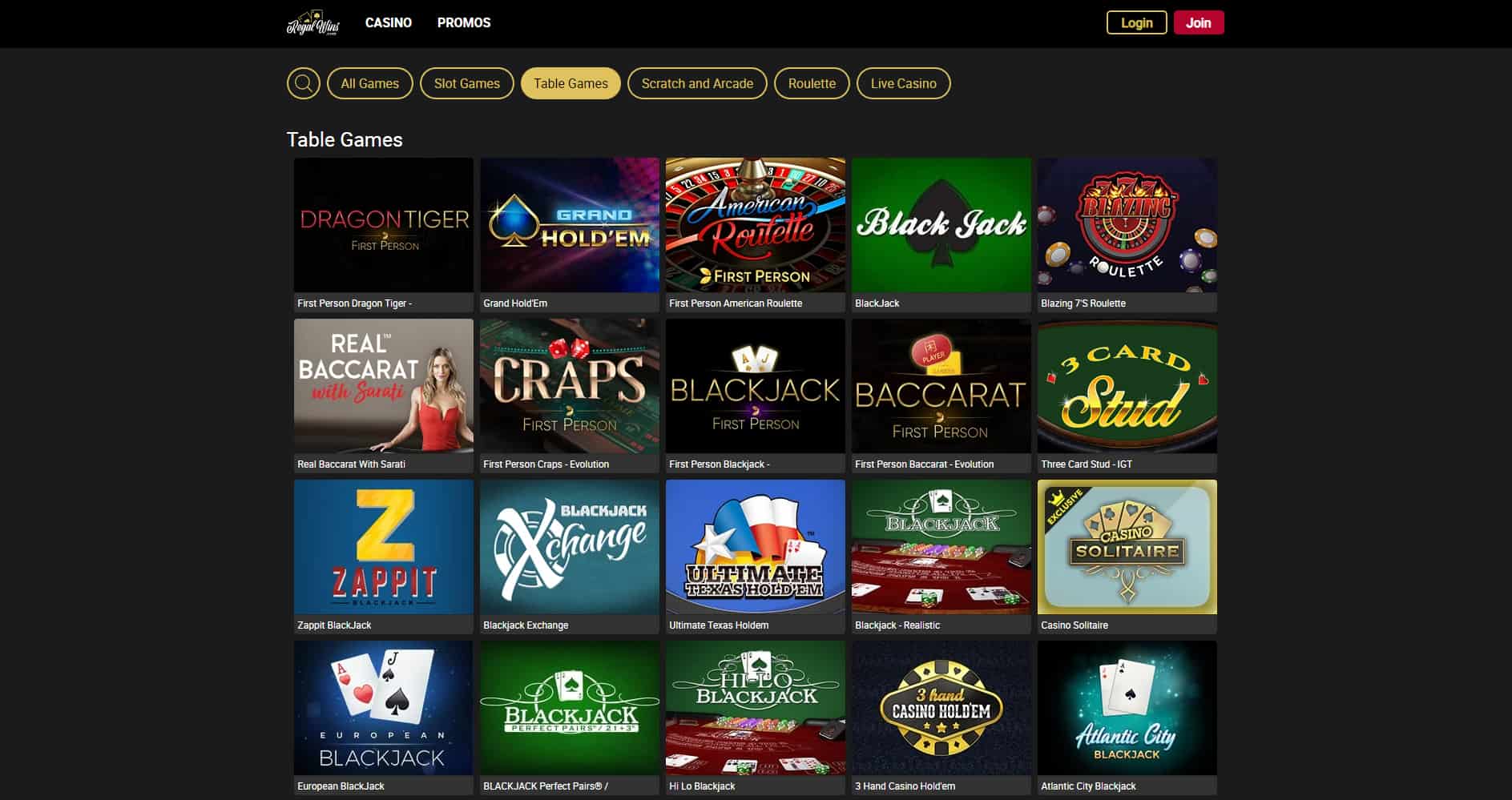 UK online blackjack casino - regal wins