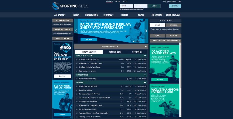 football betting sites uk - sporting index