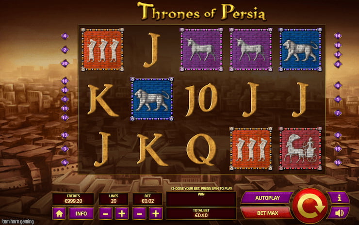 Best Online Slots UK Thrones of Persia