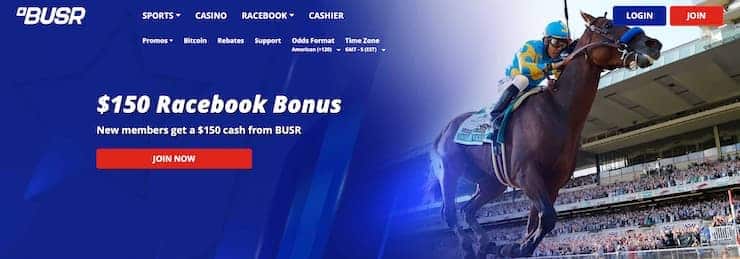 BUSR Racebook Welcome Bonus