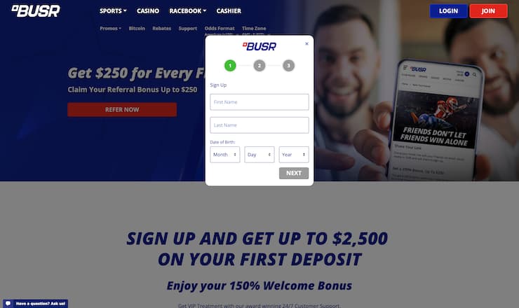 BUSR Review for 2023: Expert Review of BUSR's Casino, Racebook