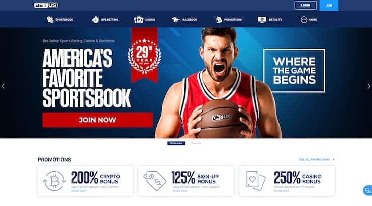 BetUS March Madness Free Bets