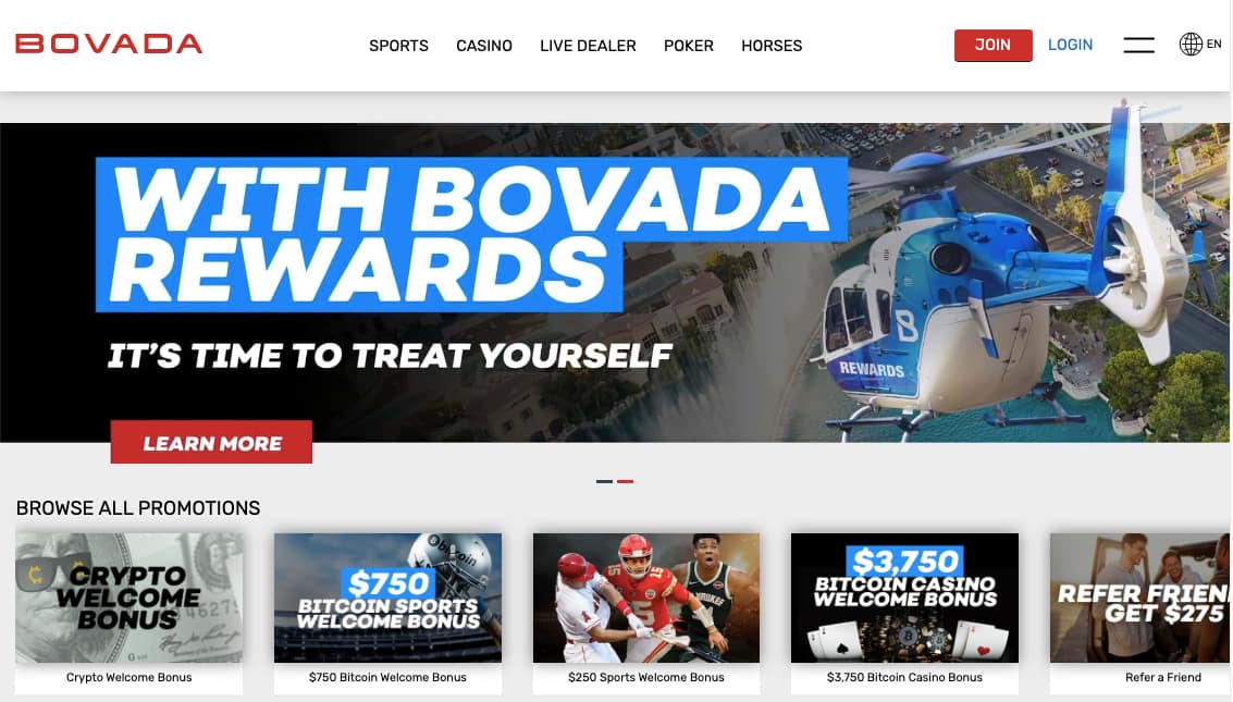 Bovada welcome promotion college football