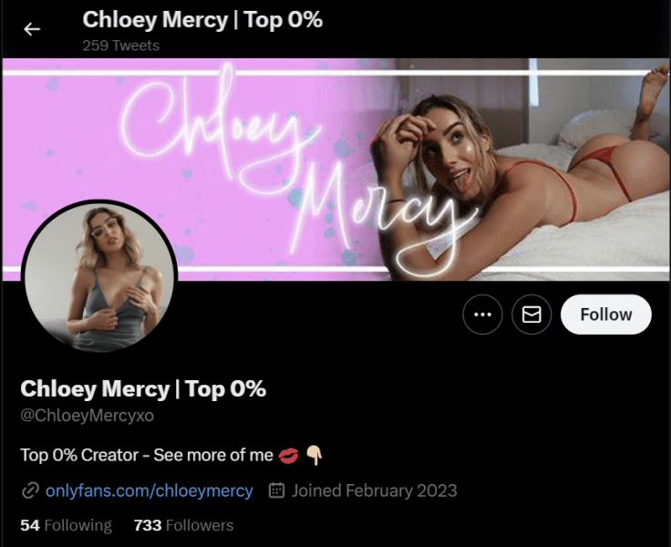 Chloey Mercy Twitter