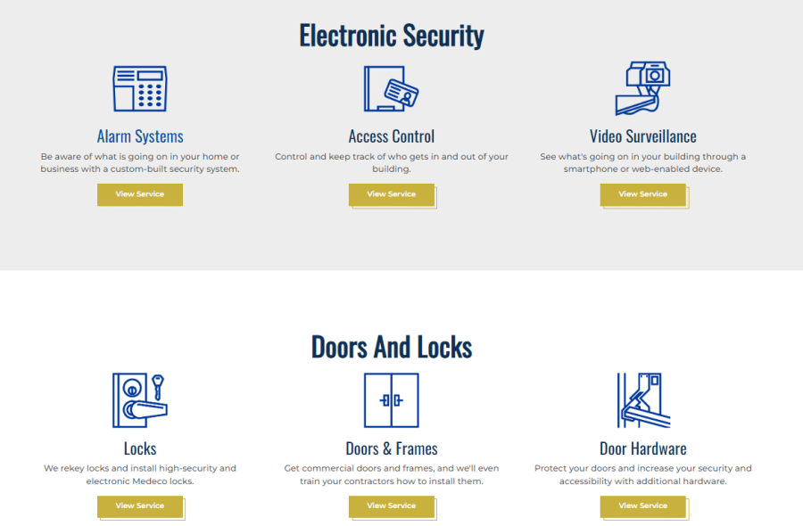 Lock and Key Security Systems