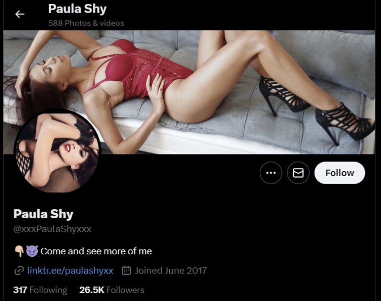Paula Shy Twitter
