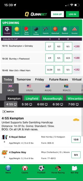 Ireland Betting Apps QuinnBet App