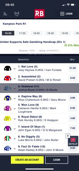 Ireland Betting Apps Rabona Mobile Site Racing