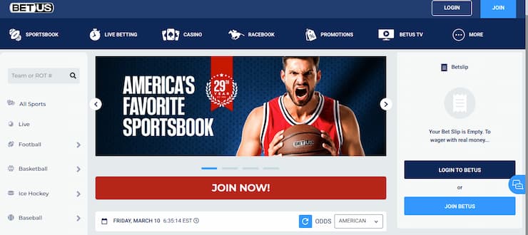 BetUS March Madness Final Four online gambling
