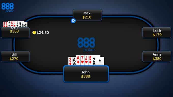 7 card stud poker or razz poker