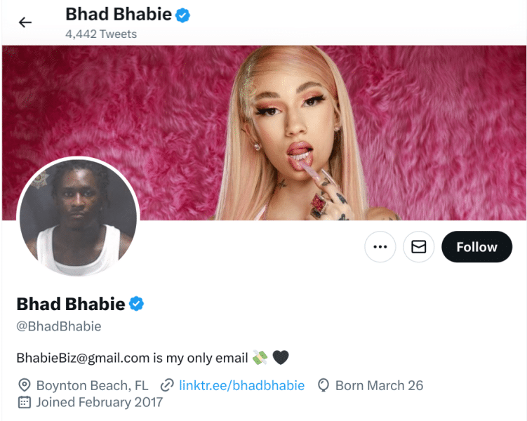Bhad Babie Twitter Profile Header
