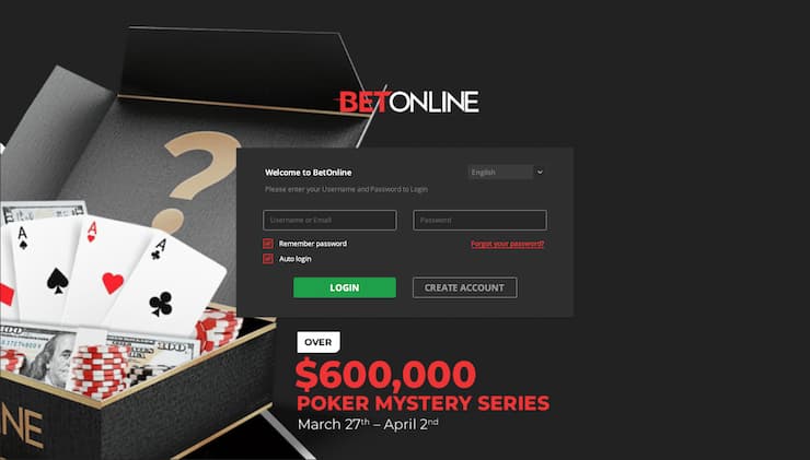 BetOnline Launch Online Poker