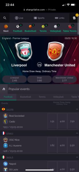 Best Ireland Betting Apps Shangri La App