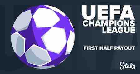 UEFA Champions League betting promotion.