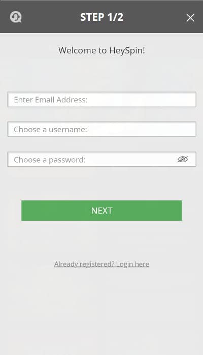UK Poker App - Sign Up