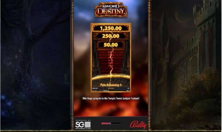 Sword of Destiny Bally online slot