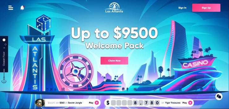Las Atlantis homepage