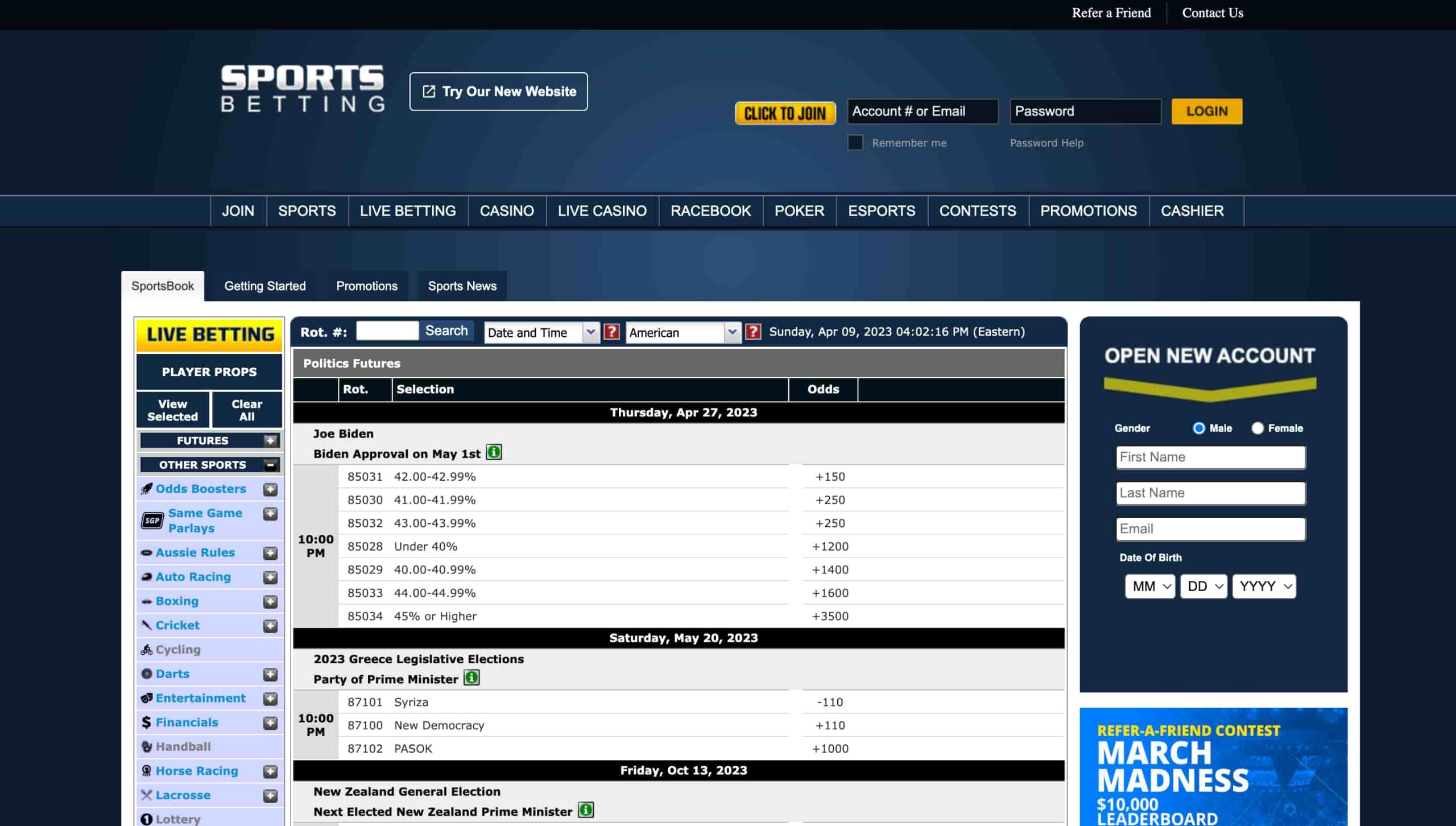 Political Betting Guide 2023 Best Politics Betting Sites