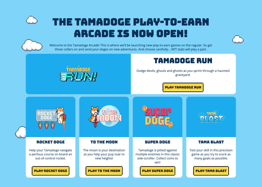 Tamadoge Arcade