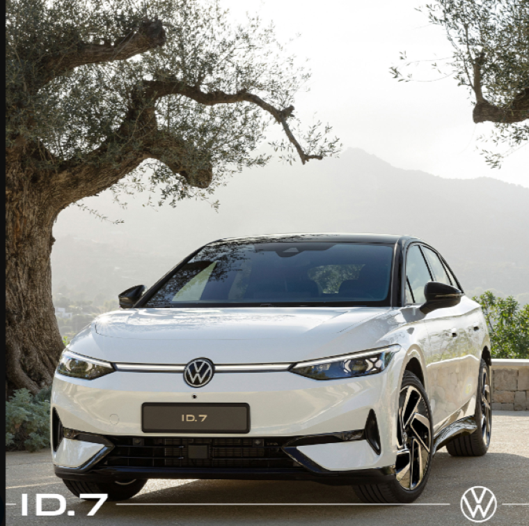 Check out the new 435-mile range VW ID.7 electric sedan