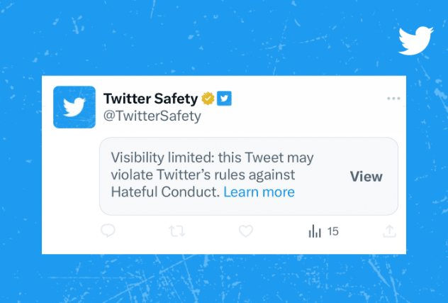twitter introduces labels for hateful speech content