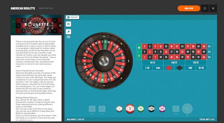 Ignition - demo mode roulette - the best online roulette casinos 