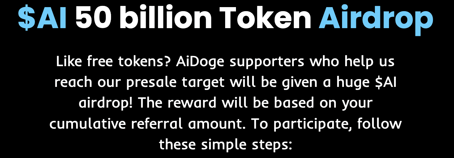 AiDoge earn free crypto
