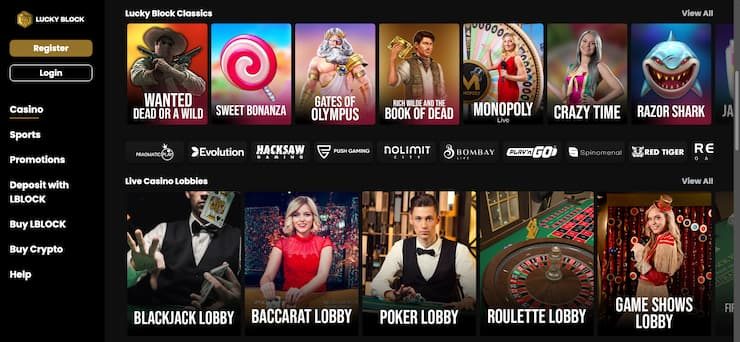 Lucky Block Singapore bitcoin casino