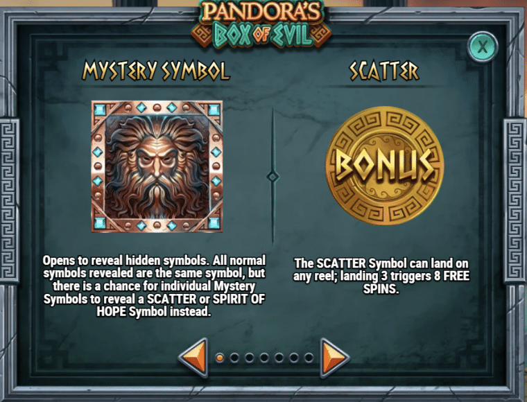 Pandora's Box scatter bonus