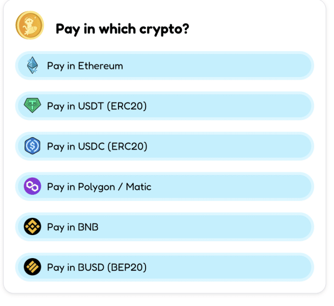 Swap Crypto For ApeMax