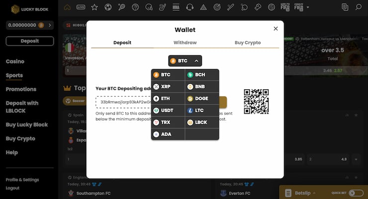 Lucky Block Wallet