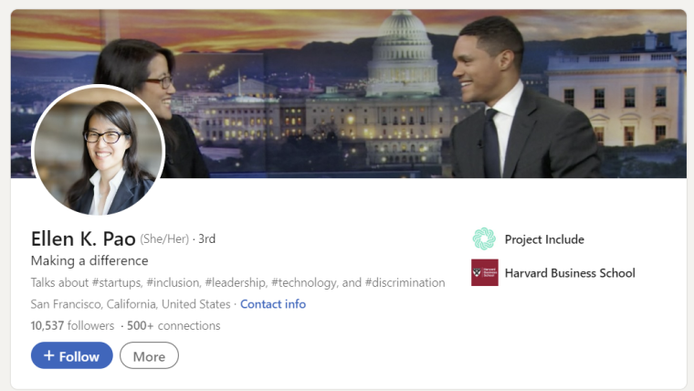 Ellen Pao linkedin former Reddit CEO 