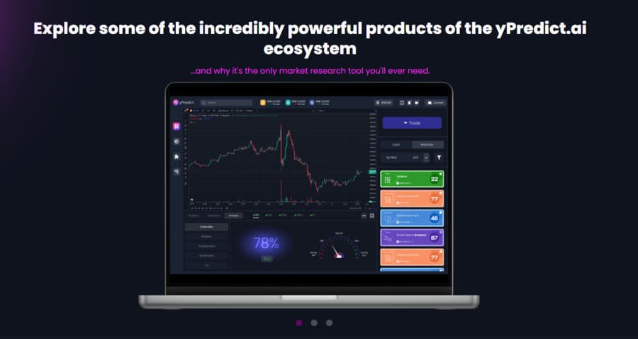 A cryptocurrency platform that utilizes the power of data science and machine learning