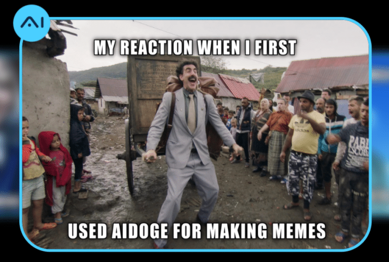 My face when I use AiDoge