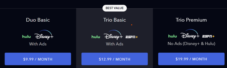 Disney plus pricing