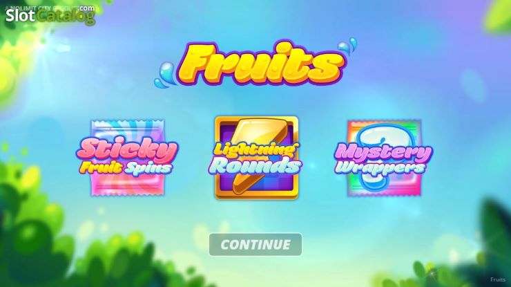 Fruits Slot Bonus Rounds