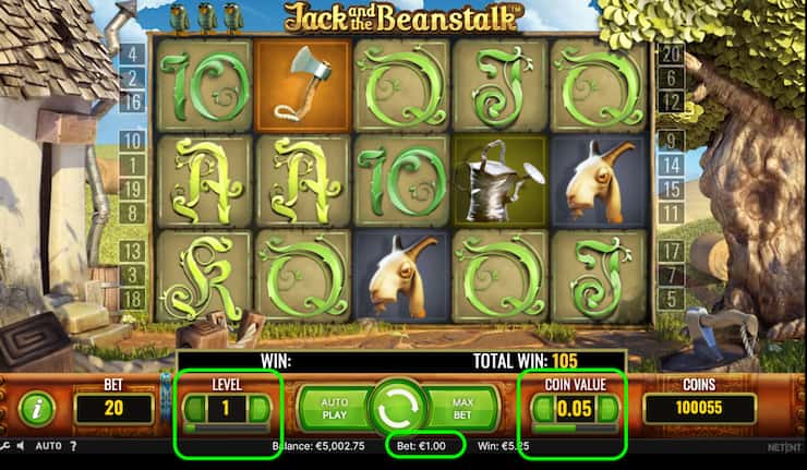 Jack and the Beanstalk coin value