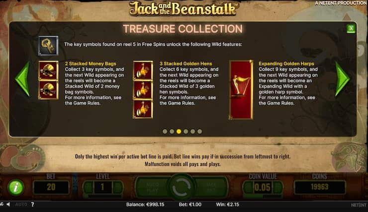 Jack and the Beanstalk treasure collection