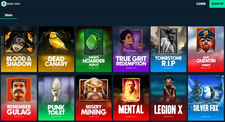 Mega Dice Slots
