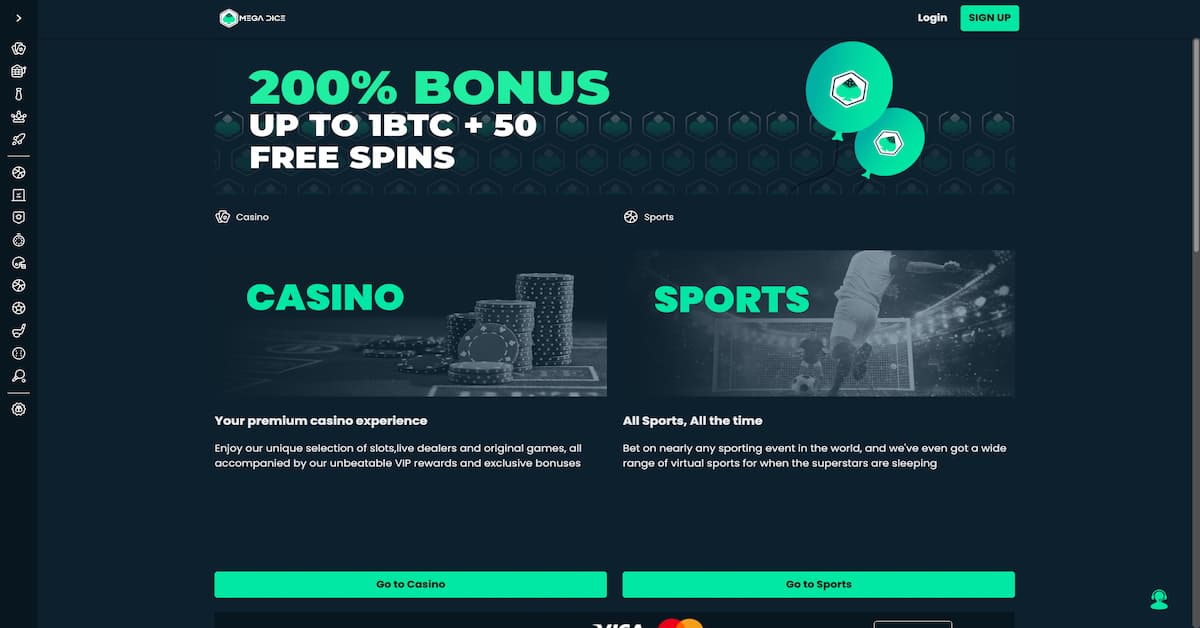 Mega Dice Casino & Sportsbook Review - Best Bonus Codes 2023