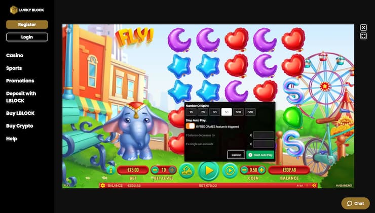 Fly Slot Autoplay