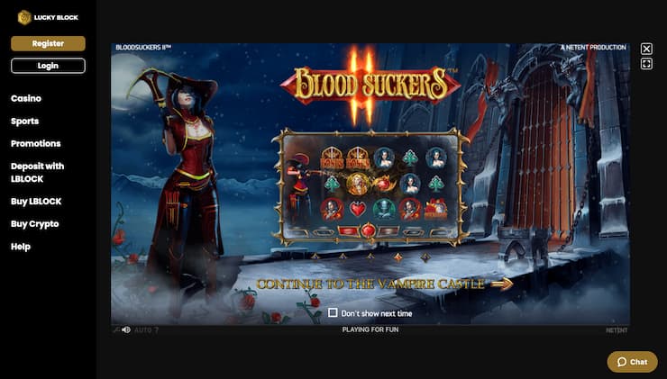 Blood Suckers II Slot Review