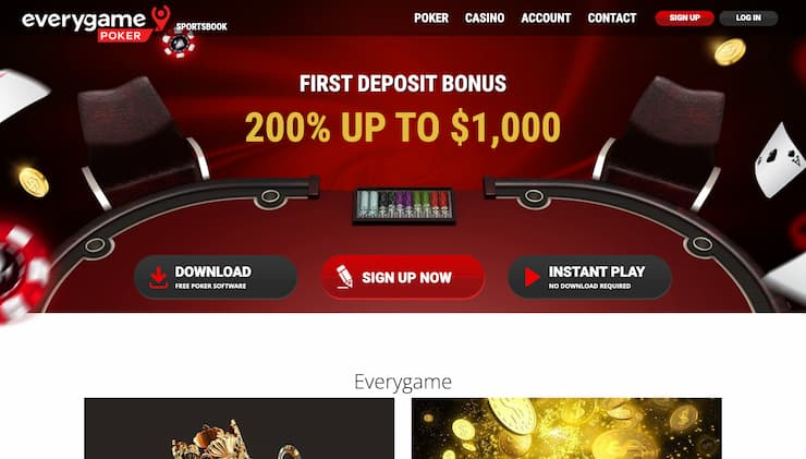 Everygame Omaha Poker Online Site