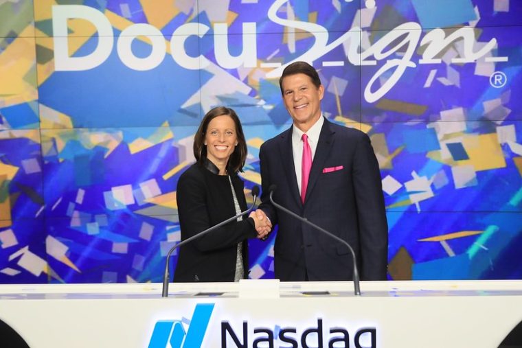 docusigns adds 160,000 to its platform in 12 months
